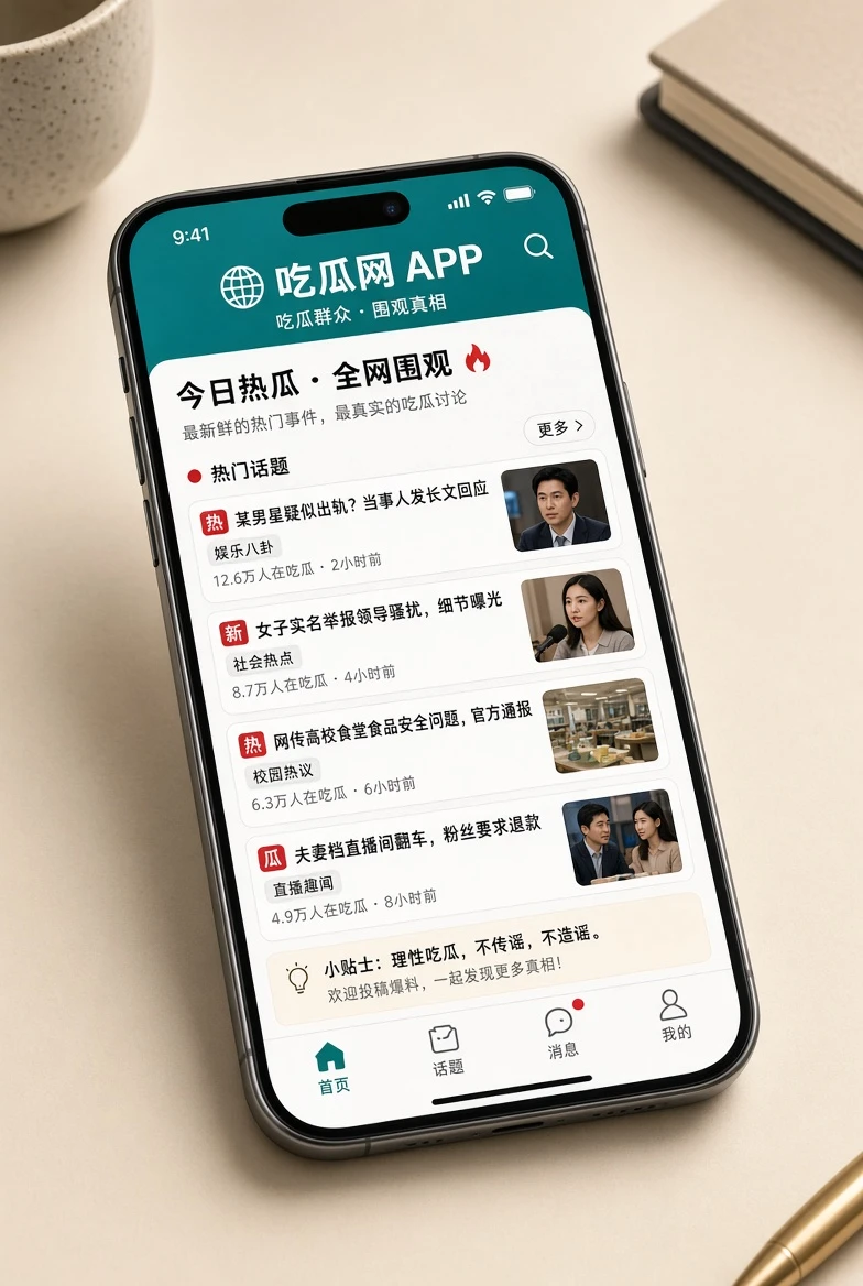 吃瓜网移动阅读示意图